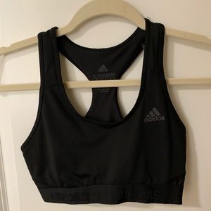 Black Sports Bra Small Adidas - NEW (1)